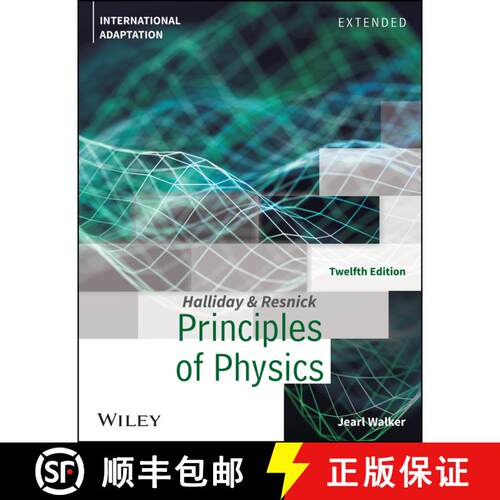 现货 物理学原理 Principles of Physics, Twelfth Edition Extended International Adaptation [9781119820611]