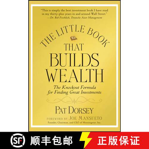 【3-4周达】精装 创立财富袖珍手册 The Little Book That Builds Wealth: The Knockout Formula For Finding... [9780470226513]