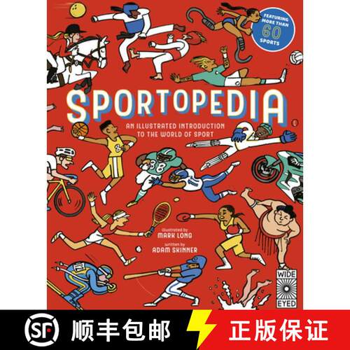 【3-4周达】精装 Sportopedia : Explore more than 50 sports from around the world [9781786030849]