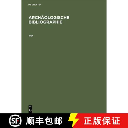 【3-4周达】精装 1964 – Beilage zum Jahrbuch des Deutschen Archäologischen Instituts Band 80 (1965) [9783112416815]