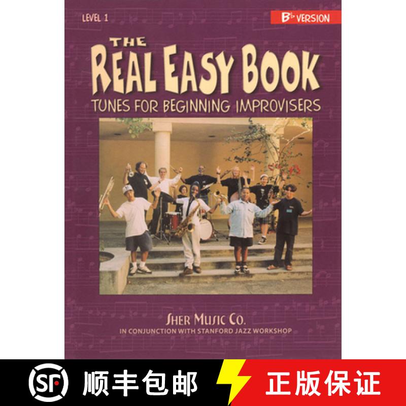 【2-3周达】Real Easy Book Vol.1 (Bb Version): Tunes for Beginning Improvisers [9781883217181]