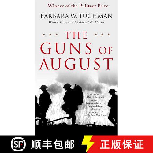 【3-4周达】The Guns of August: The Pulitzer Prize-Winning Classic About the Outbreak of World War I [9780345476098]
