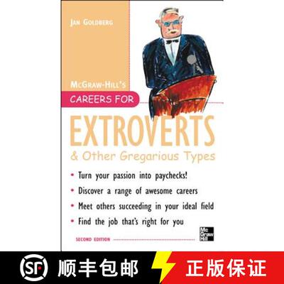 【3-4周达】CAREERS FOR EXTROVERTS & OTHER GREGARIOUS TYPES, 2ND EDITION [9780071448604]