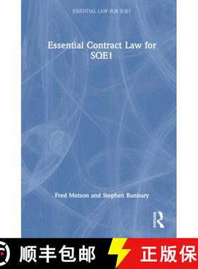 【3-4周达】Essential Contract Law for SQE1 [9781032642147]