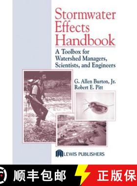 【3-4周达】Stormwater Effects Handbook: A Toolbox for Watershed Managers, Scientists, and Engineers [9780873719247]