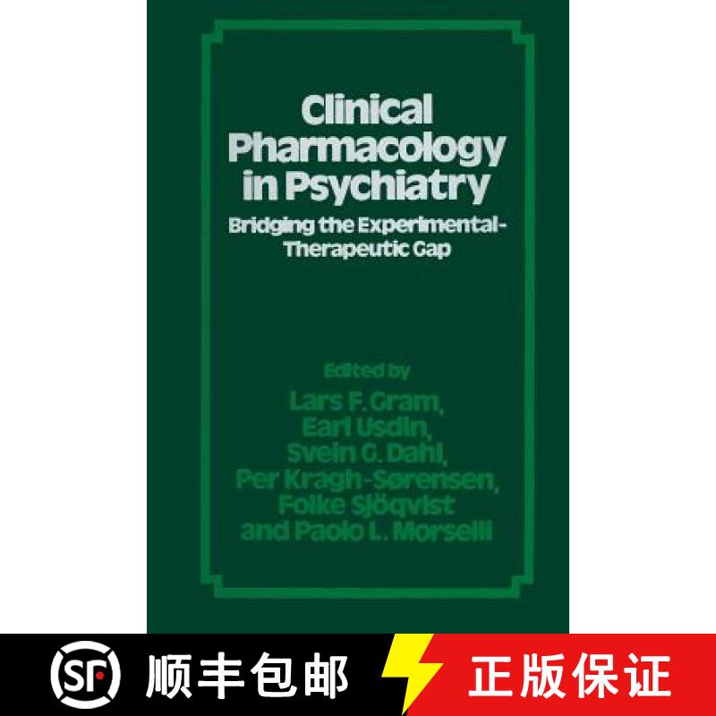 【3-4周达】Clinical Pharmacology in Psychiatry: Bridging the Experimental--Therapeutic Gap [9781349066735]
