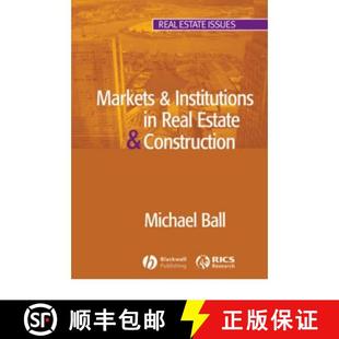 Estate Institutions 9781405110990 Markets Wiley经管 Construction Real 4周达