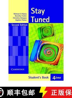 【3-4周达】Stay Tuned Student's Book for 4 Éme [9780521705813]