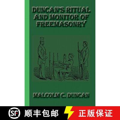 【3-4周达】Duncan's Ritual and Monitor of Freemasonry [9781617430404]