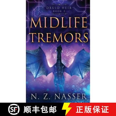 【3-4周达】Midlife Tremors: A Paranormal Women's Fiction Novel (Druid Heir Book 2) [9781915151032]