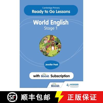 【3-4周达】Cambridge Primary Ready to Go Lessons for World English 1 with Boost Subscription: Hodder ... [9781398351653]