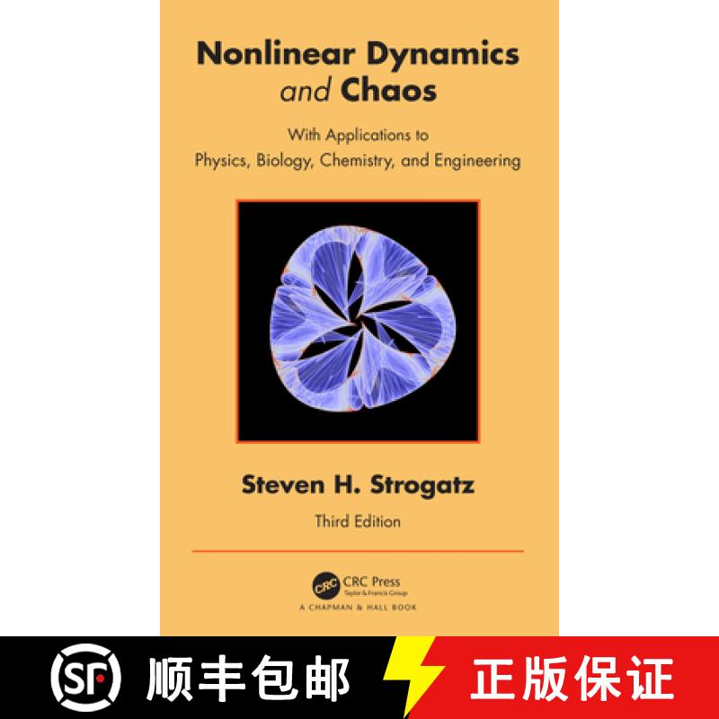 【3-4周达】Nonlinear Dynamics and Chaos: With Applications to Physics, Biology, Chemistry, and Engine... [9781032707891]
