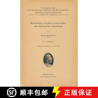 【3-4周达】Beziehungen zwischen geometrischer und algebraischer Anordnung [9783540014263]