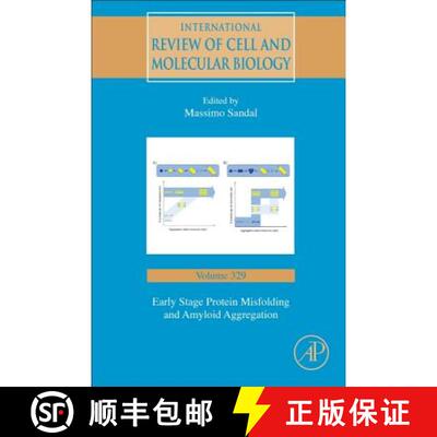 【3-4周达】Early Stage Protein Misfolding and Amyloid Aggregation: Volume 329 [9780128122518]