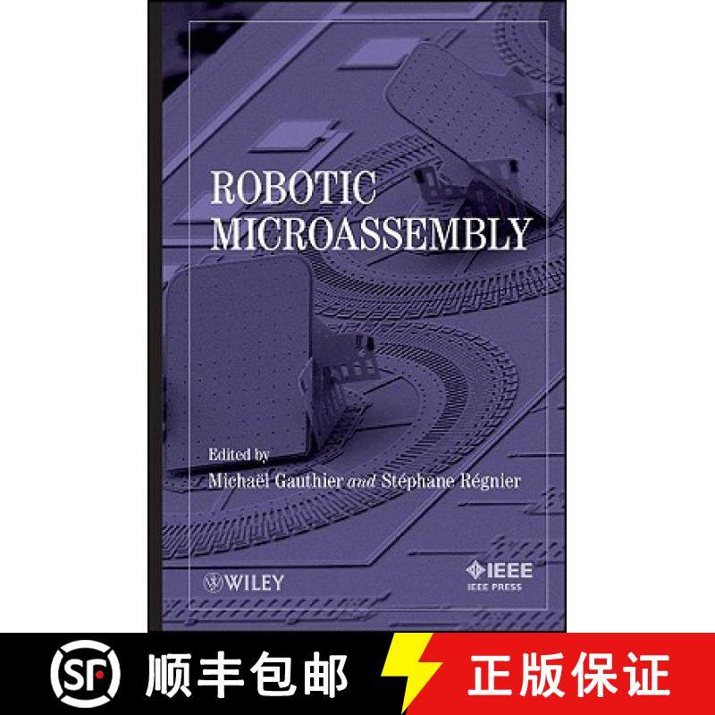 【3-4周达】Robotic Microassembly [Wiley电子电气工程] [9780470484173]