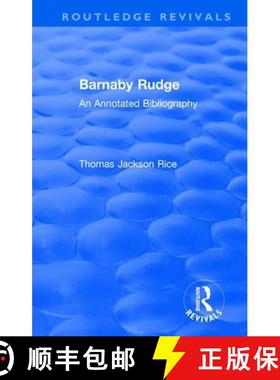 【3-4周达】Routledge Revivals: Barnaby Rudge (1987 ): An Annotated Bibliography [9781138485976]