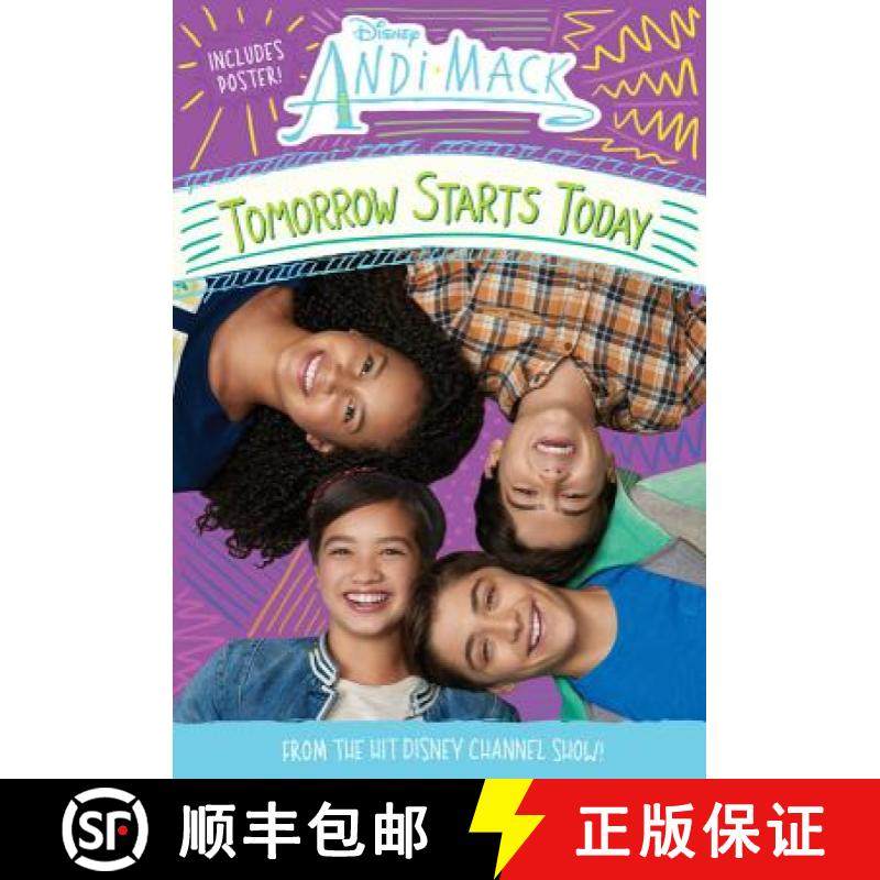 【3-4周达】Andi Mack Tomorrow Starts Today [9781368026796]