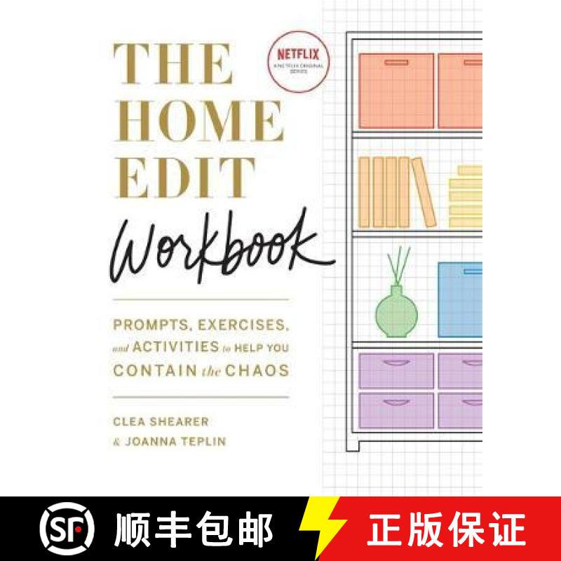 【3-4周达】The Home Edit Workbook : Prompts, Exercises and Activities to Help You Contain the Chaos, ... [9781784727697]
