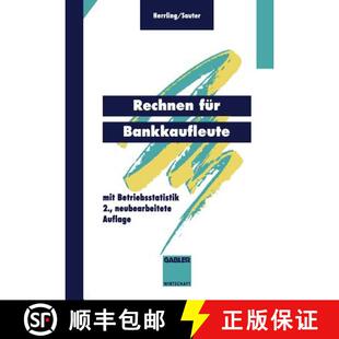 【3-4周达】Rechnen für Bankkaufleute : mit Betriebsstatistik (2. Auflage 1994) (2. Auflage 1994) [9783409977265]