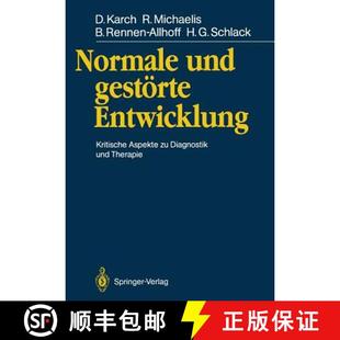 Kritische Gestörte Aspekte Therapie Normale Diagnostik 4周达 9783540513377 Und Entwicklung