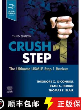 【3-4周达】Crush Step 1: The Ultimate USMLE Step 1 Review [9780323878869]