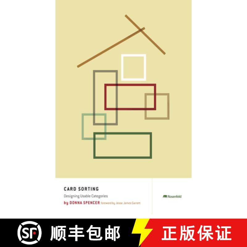 【3-4周达】Card Sorting : Designing Usable Categories [9781933820026]