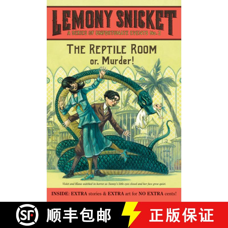 【3-4周达】A Series of Unfortunate Events #2: The Reptile Room [9780061146312]