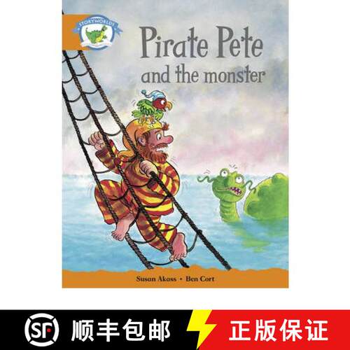 【3-4周达】Literacy Edition Storyworlds Stage 4, Fantasy World Pirate Pete and the Monster [9780435091446]