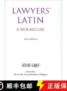 【3-4周达】Lawyers' Latin: A Vade-Mecum [9780709082774]