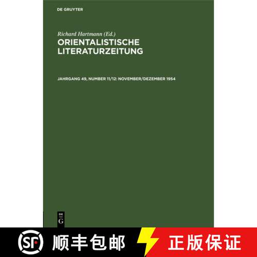 【3-4周达】精装 November/Dezember 1954 [9783112593530]