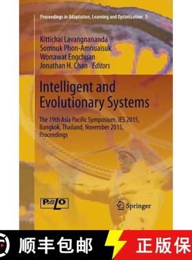 【3-4周达】Intelligent and Evolutionary Systems: The 19th Asia Paciﬁc Symposium, Ies 2015, Ban... [9783319387437]