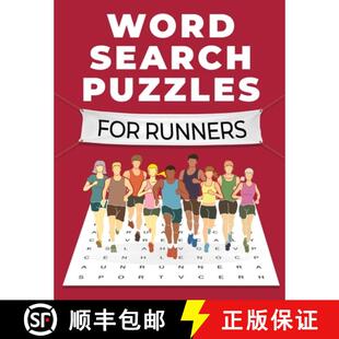 for Puzzle Runners Puzzles Word Book Themed ... and Search Challenging 4周达 9798985781625 Fun