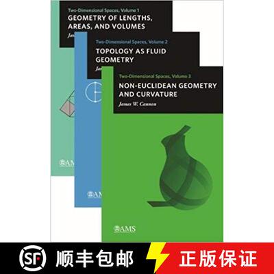 【3-4周达】Two-Dimensional Spaces, Volumes 1, 2, and 3 [9781470443238]