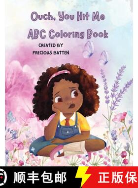 【3-4周达】Ouch, You Hit Me: ABC Coloring Book [9781088124178]