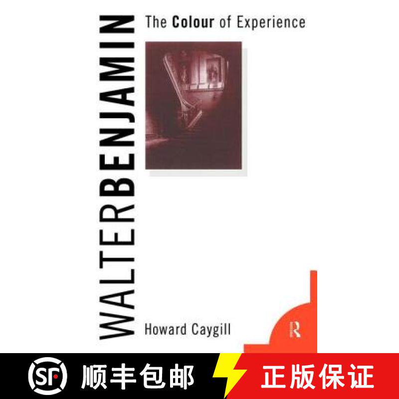 现货 沃尔特·本雅明：经验的色彩 Walter Benjamin : The Colour of Experience [9780415089593]