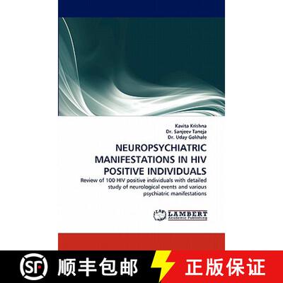 预订 Neuropsychiatric Manifestations in HIV Positive Individuals [9783843390347]