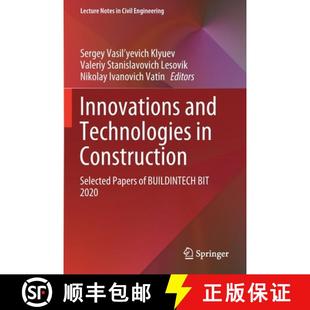 and BUILDINTECH 2020 Innovations 4周达 Papers Construction 9783030546540 BIT Technologies Selected