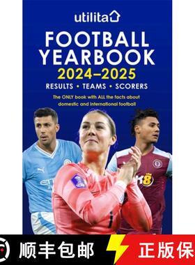 【3-4周达】The Utilita Football Yearbook 2024-2025 [9781035419517]