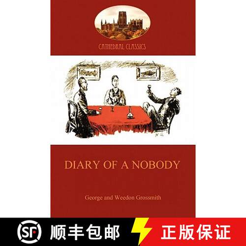 【3-4周达】Diary of a Nobody: humorous account of a bore's pedestrian life (Aziloth Books) [9781907523281]