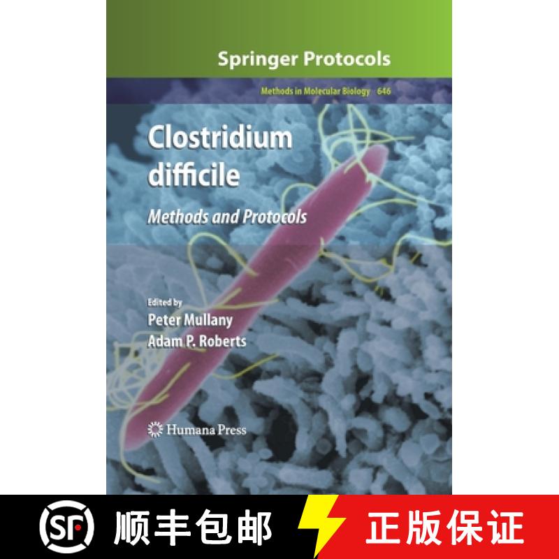 【3-4周达】Clostridium difficile : Methods and Protocols [9781493957019]