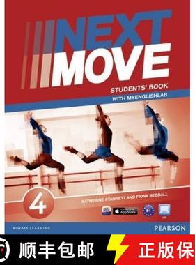 【3-4周达】Next Move 4 Students' Book & MyLab Pack [9781447943648]