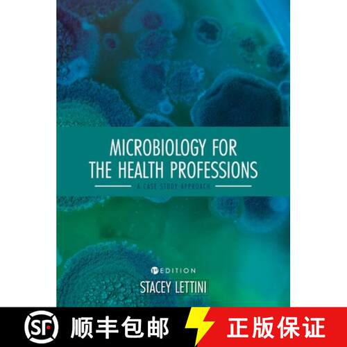 【3-4周达】精装 Microbiology for the Health Professions: A Case Study Approach [9781793575548]