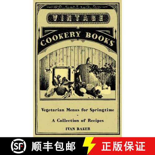 【3-4周达】Vegetarian Menus for Springtime - A Collection of Recipes [9781447408246]