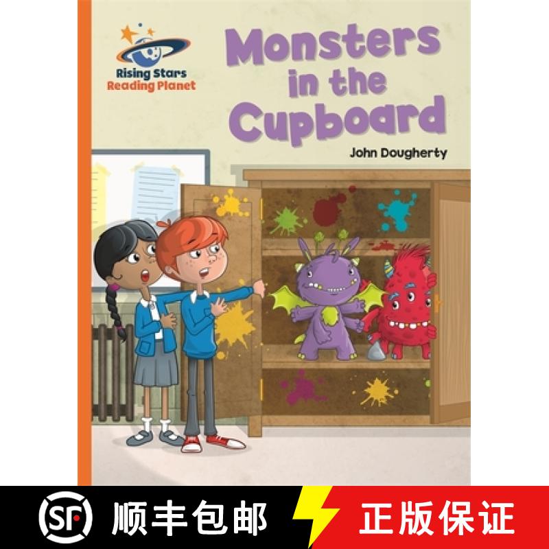 【3-4周达】Reading Planet - Monsters in the Cupboard - Orange: Galaxy [9781471878770]