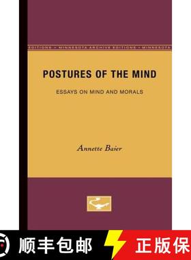 【3-4周达】Postures of the Mind: Essays on Mind and Morals [9780816613274]