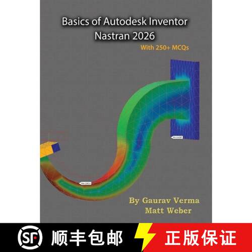 【3-4周达】Basics of Autodesk Inventor Nastran 2026 [9781774591727]