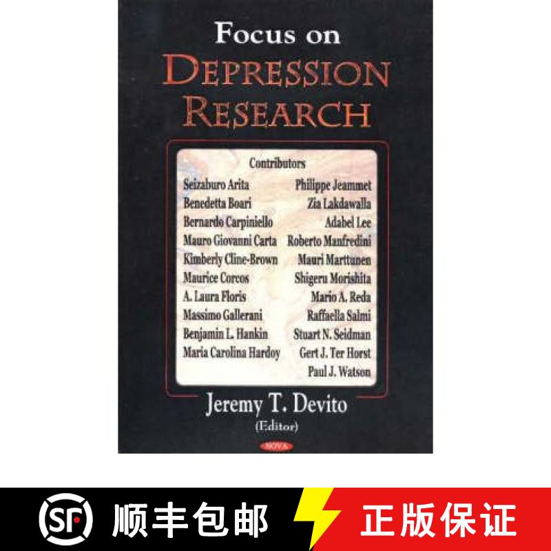 【3-4周达】Focus in Depression Research [9781590339770]