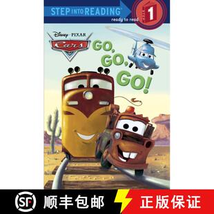 【3-4周达】Go, Go, Go! (Disney/Pixar Cars) [9780736427654]