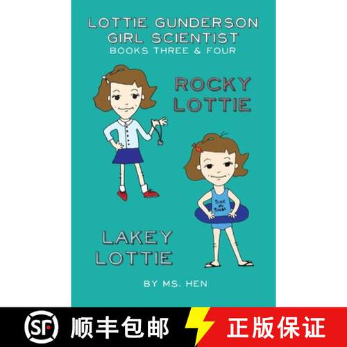 【3-4周达】Rocky Lottie & Lakey Lottie [9781365107894]