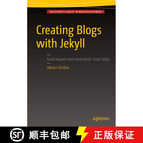 【3-4周达】Creating Blogs with Jekyll (1st ed.) [9781484214657]